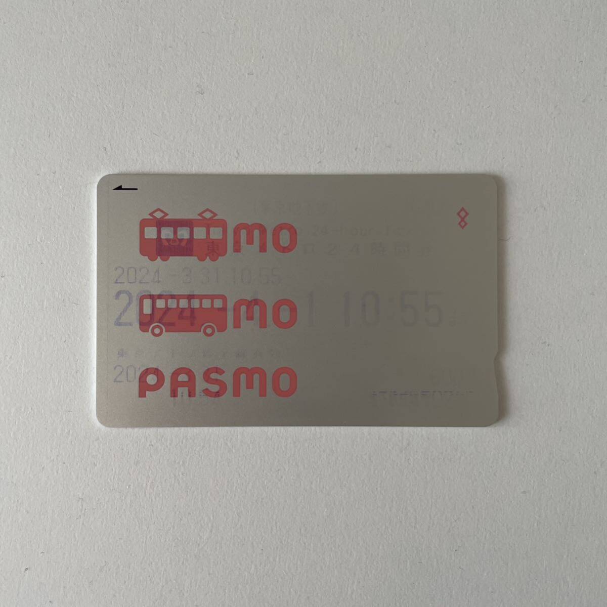 無記名PASMO 残額0円の画像1