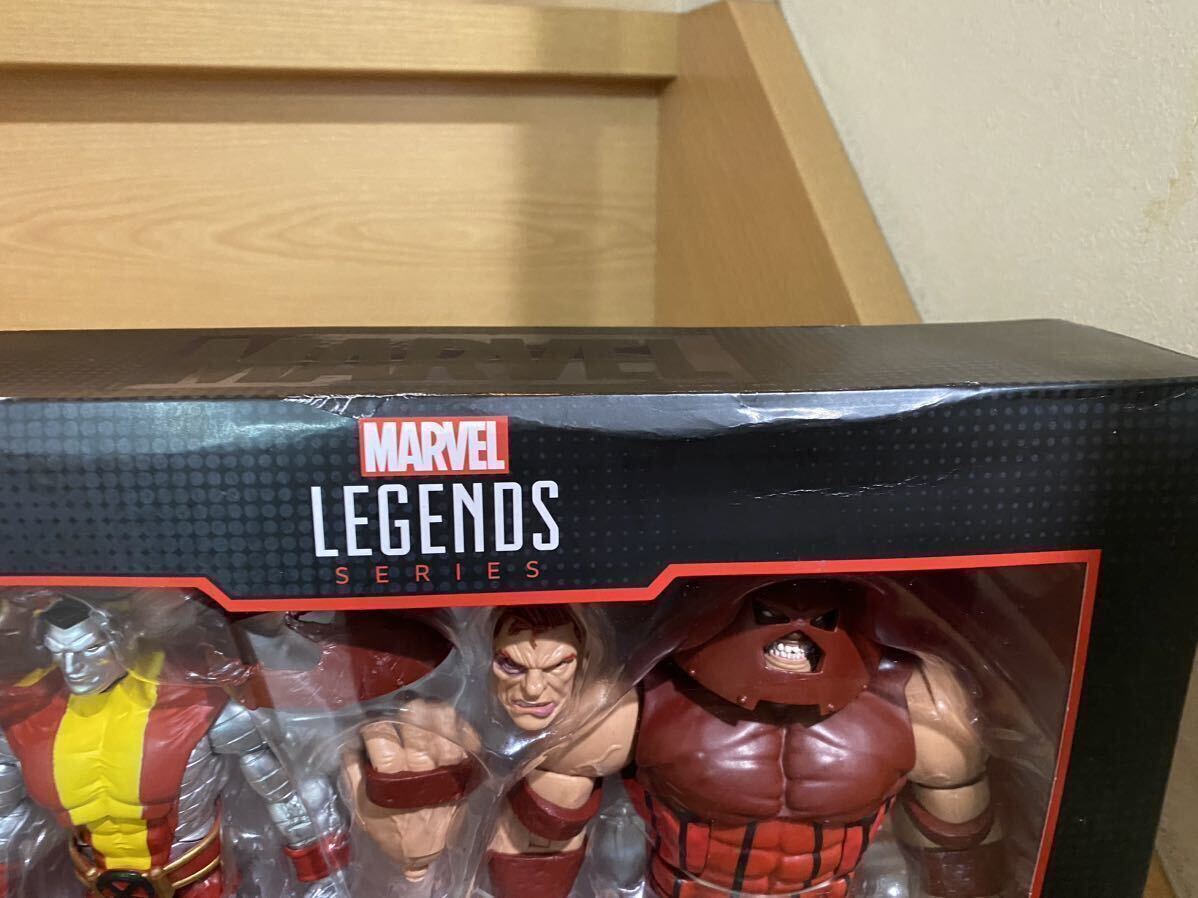 未開封 ハズブロ MARVEL LEGENDS 80th X-Men Colossus and Juggernaut マーベルレジェンド ジャガーノート コロッサス 24227 15413の画像2