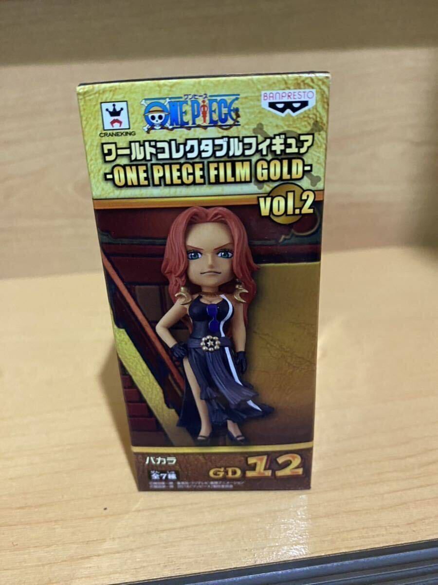 未開封 ワンピース ワールドコレクタブルフィギュア ワーコレ ONE PIECE vol.2 FILM GOLD バカラ_画像1