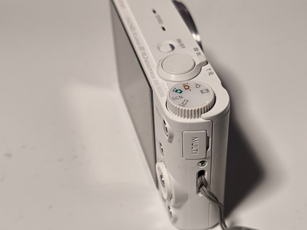 DSC-WX350 コンパクトデジタルカメラ SONY Cyber-shot　ホワイト　中古品
