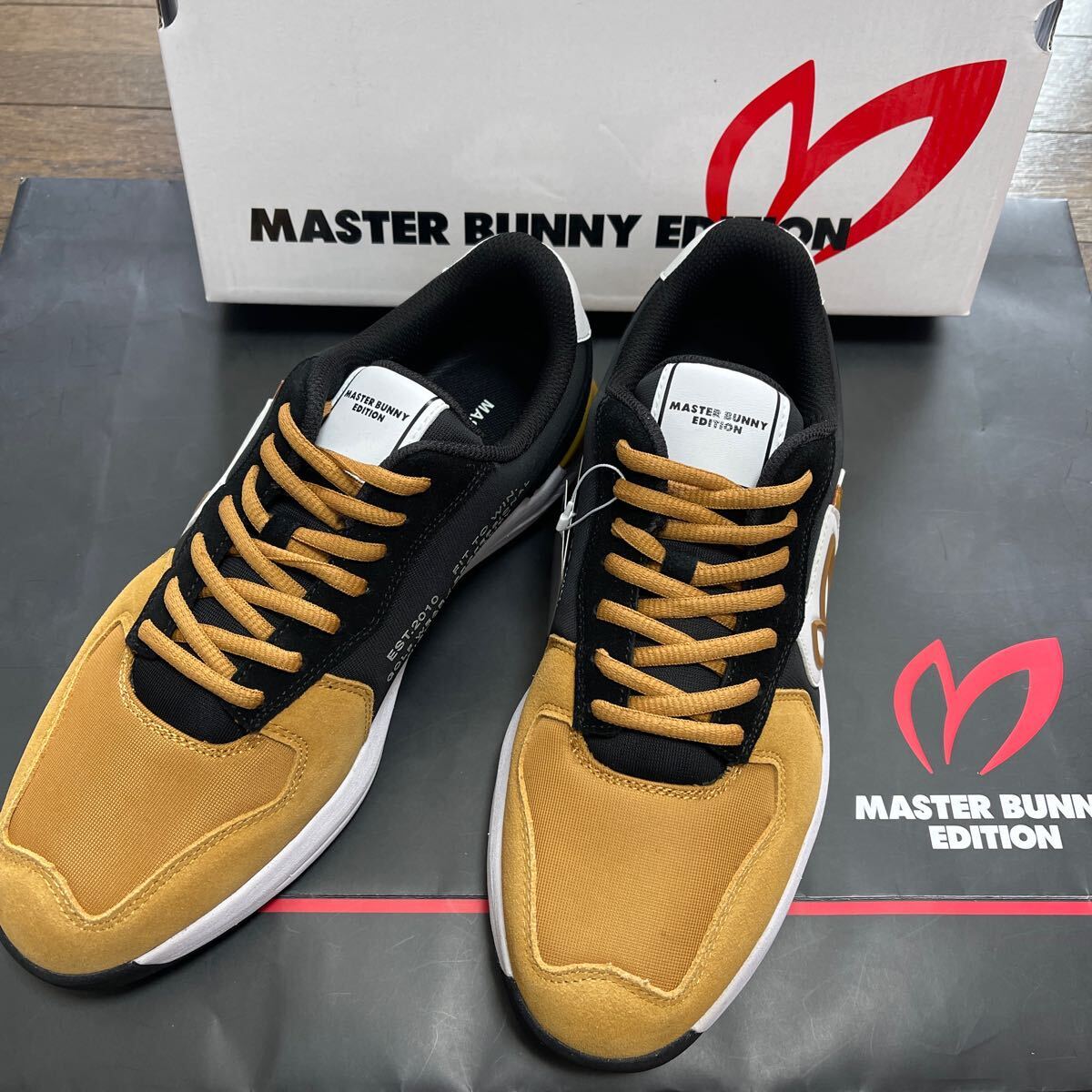  free shipping master ba knee by Pearly Gates original leather velour spike less shoes (26.5cm)MBEen Boss part MESHksho person gunisex( half-price commodity ) new goods 