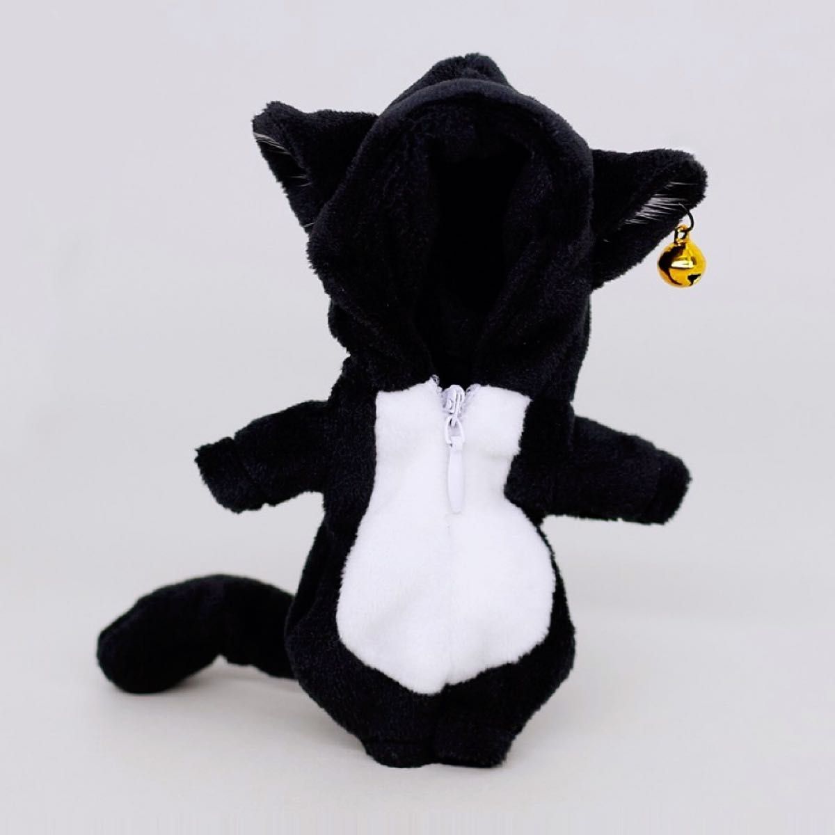 黒猫　ネコ　着ぐるみ　服　ふく　オビツ11 ねんどろいどどーる　ピコドー9 ピコニーモp ドール　人形　1\12 キャラクター