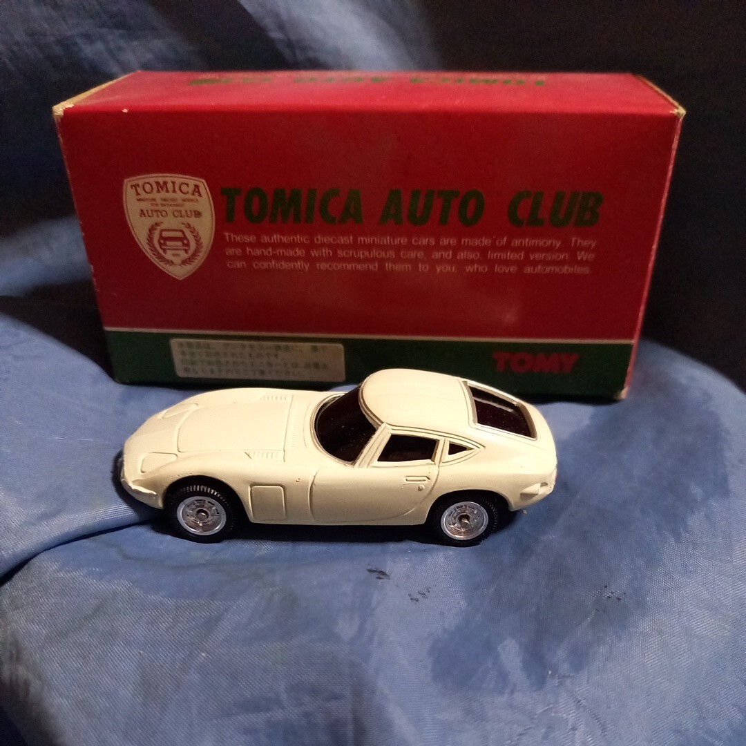 トミカ オートクラブ トヨタ 2000GT 1/50 アイボリー 日本製 アンチモニーの画像3