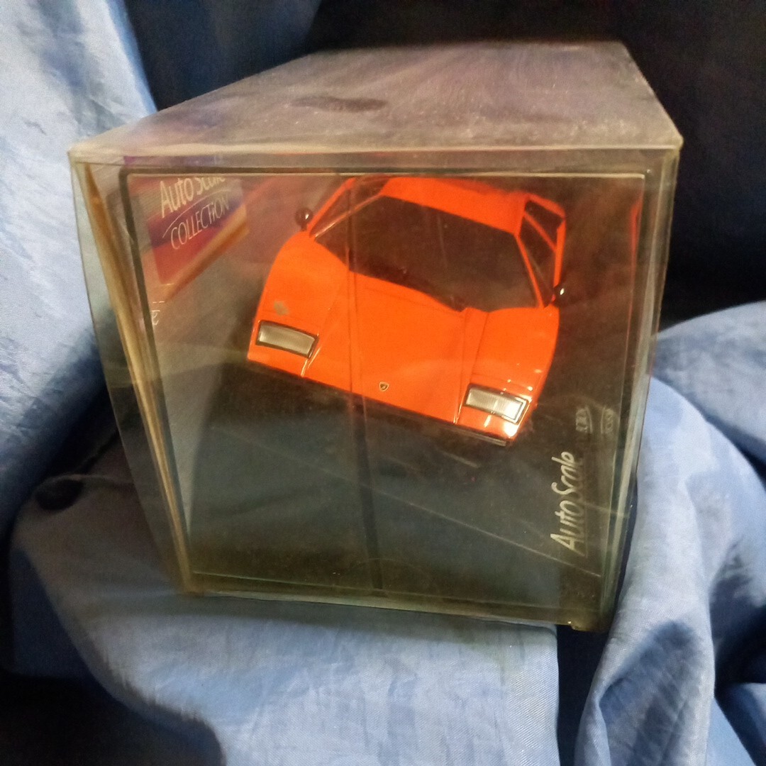 京商 オートスケールコレクション ランボルギーニ カウンタック LP400 パパイヤオレンジ ミニッツレーサーの画像3