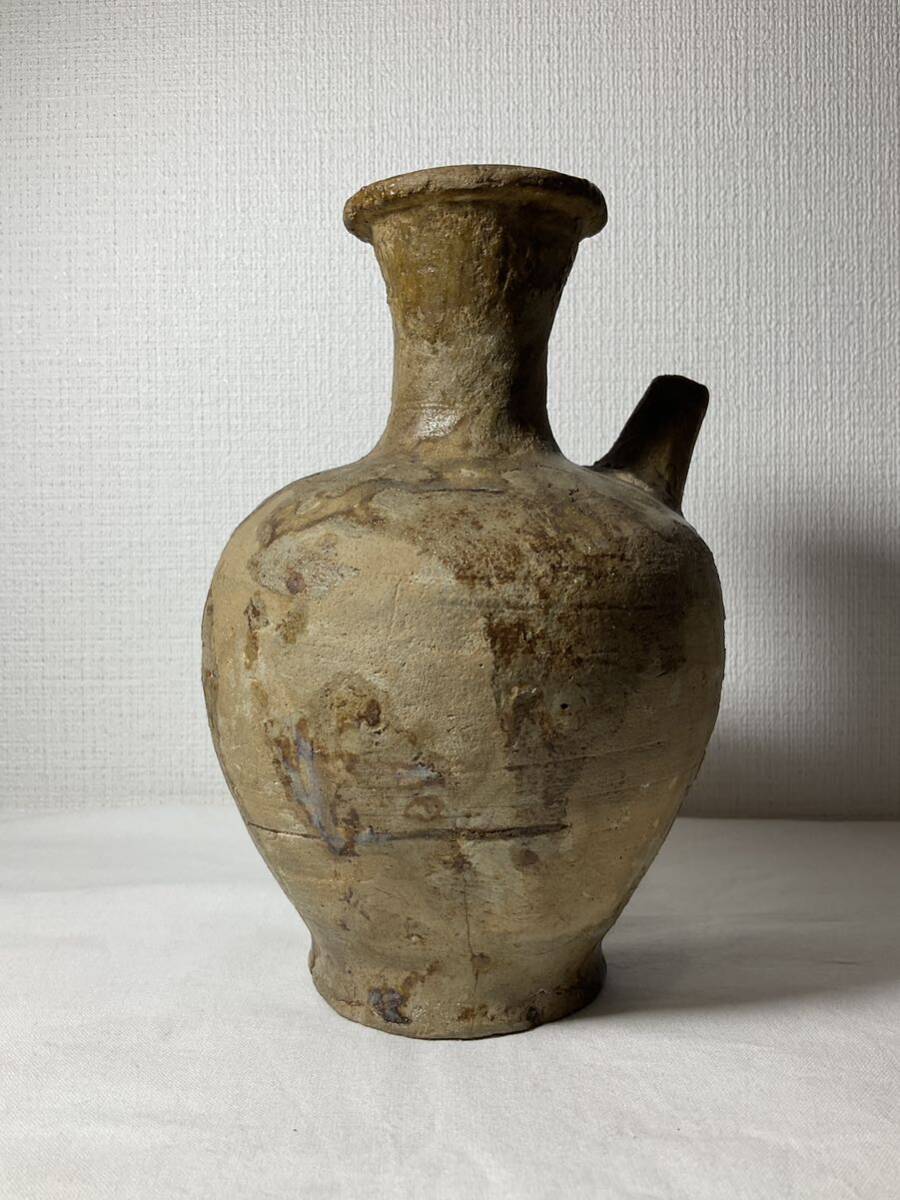 ◆古瀬戸水注◆鎌倉時代◆発掘品 花器 オブジェの画像2