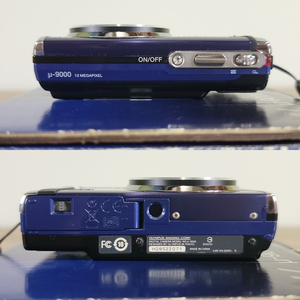 美品 オリンパス OLYMPUS μ-9000 動作品　元箱・付属品あり　コンパクトデジタルカメラ　240489