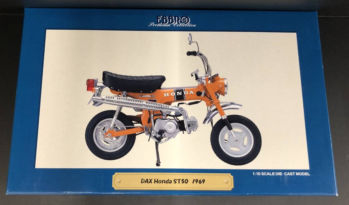 〇 EBBRO 1/10 DAX Honda ST50 1969 ゴールド Premium Collection 10006 の画像1