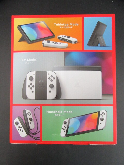 ◎ 未使用 Nintendo Switch本体 (有機ELモデル) Joy-Con(L/R)ホワイト 任天堂の画像4