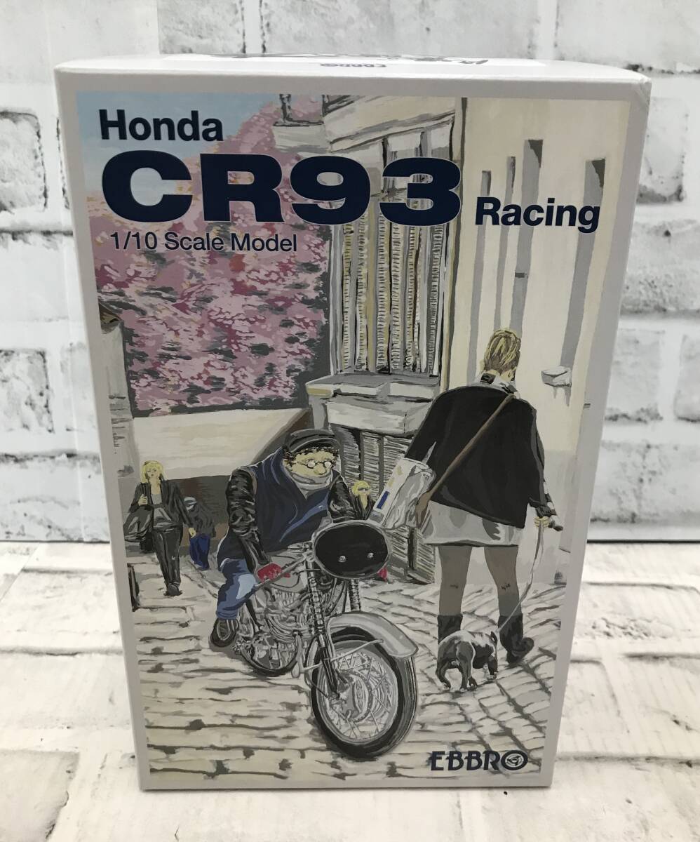 〇エブロ 1/10 Honda CR93 Racing ホンダ CR93 レーシング  ジャンク品の画像8