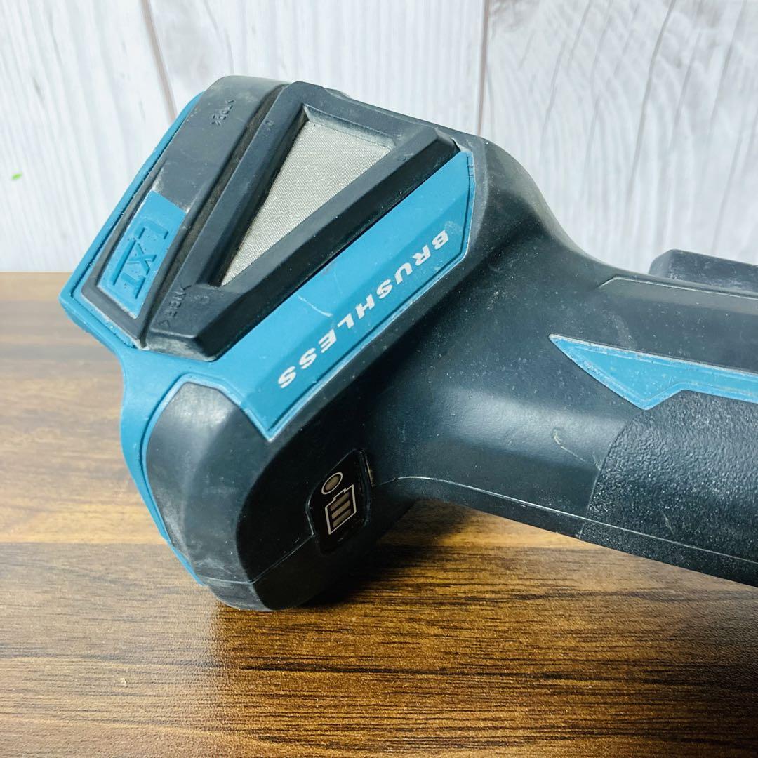 makita 充電式ディスクグラインダ GA408D 本体のみ 100mm マキタ パドルスイッチ 中古 動作確認済み 18V 研磨機 _画像6