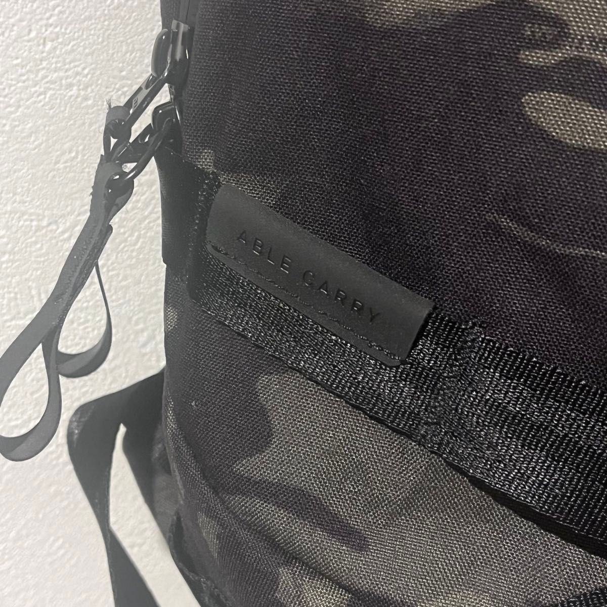【美品】able carry daily backpack X-pac マルチカモ　パックパック　リュック　通勤通学