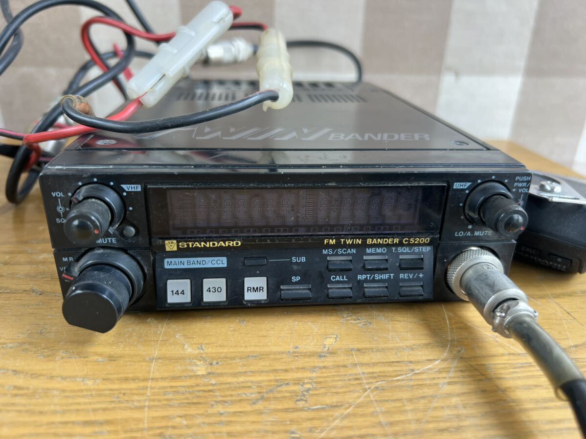 STANDARD FM TWIN BANDER  C5200D CMP 838 現状品の画像1