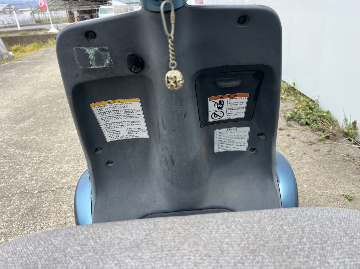 SUZUKI スズキ 電動車椅子 四輪 シニアカー 電動カート ET4A 行走確認 現状品 長野県長野市自分引き取り限定の画像5