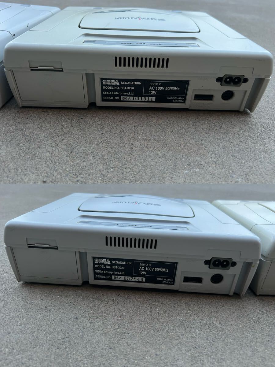 SEGA SEGASATURN ゲーム機 HST-3220 セガサターン 現状品の画像4