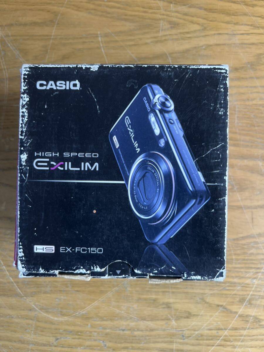 CASIO カシオ EXILIM コンパクトデジタルカメラ EX-FC150 現状品_画像7