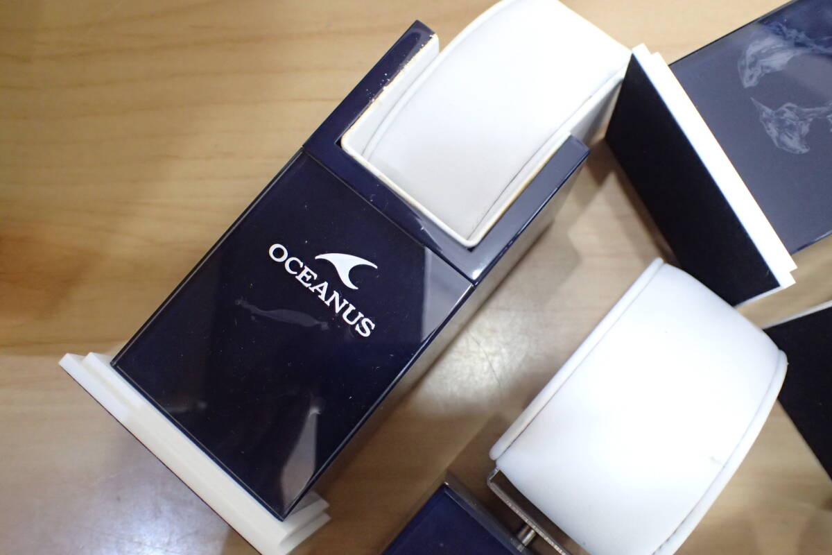 激レア カシオ OCEANUS/オシアナス ◆ 販売代理店専用 腕時計スタンド/時計置き 6本セットの画像3