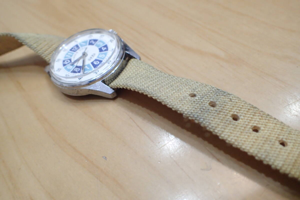 希少 シチズン/CITIZEN キンダータイム ◆ 手巻きアンティーク腕時計の画像5