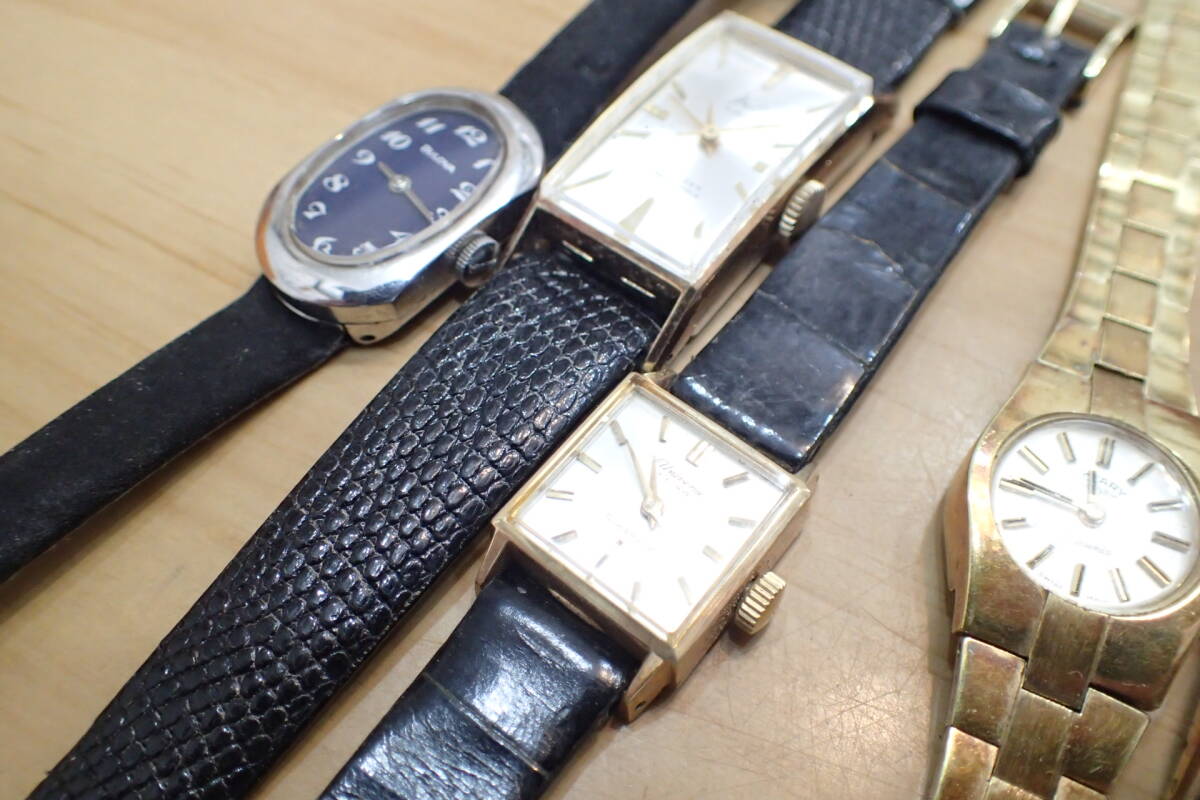 デッドストック/時計店在庫 ◆セイコー/シチズン/ブローバ/ロータリー ◆手巻き レディース腕時計 まとめて6本セットの画像7
