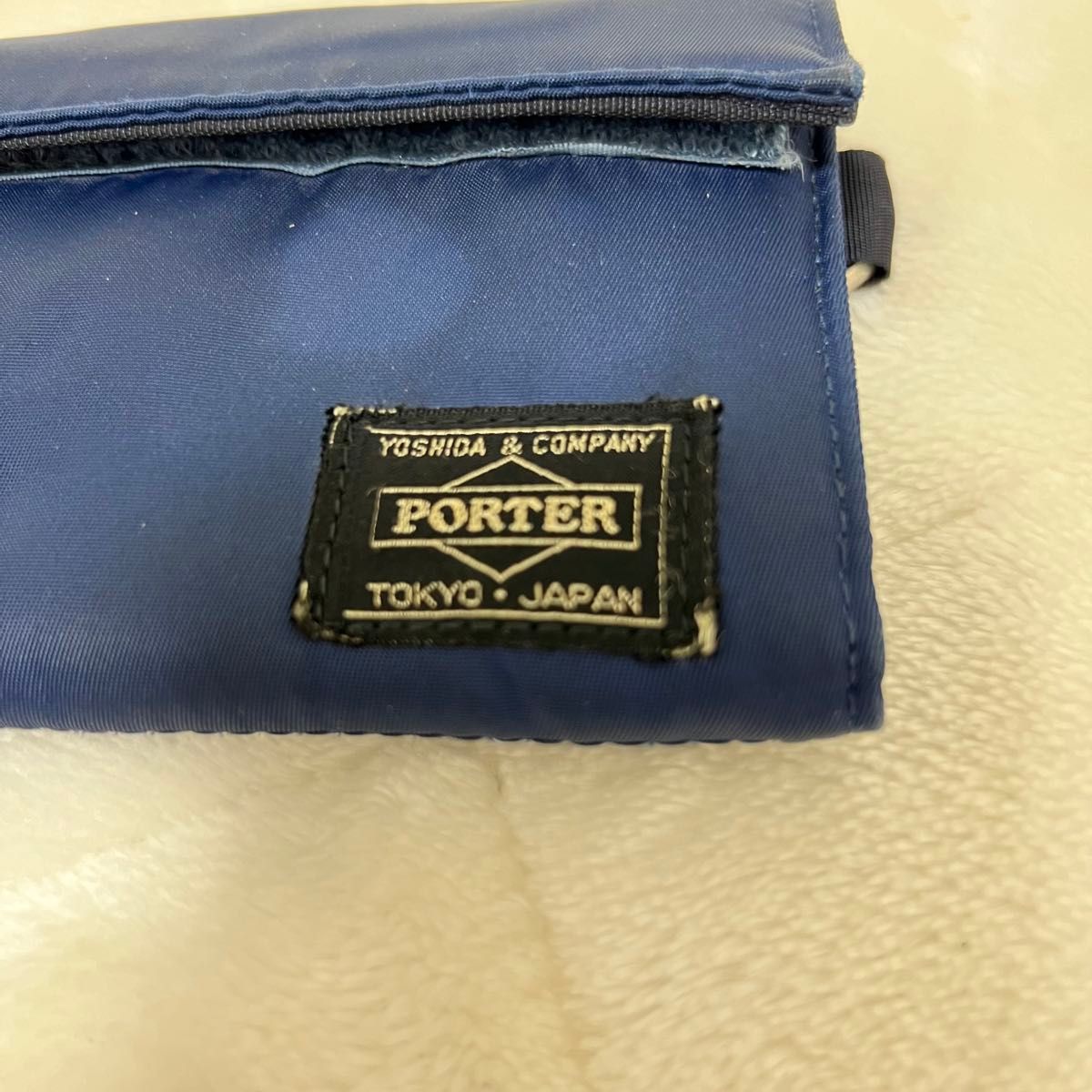 【限定・希少】ジョーポーター PORTER スヌーピー 折り財布   ネイビー