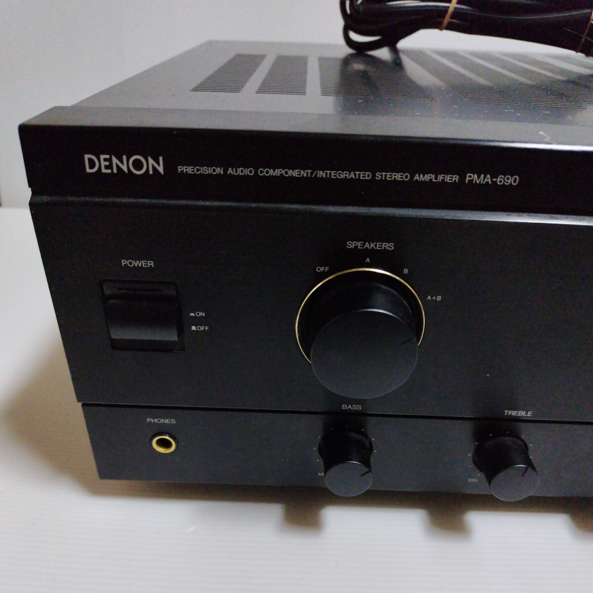 ジャンク DENON デノン PMA-690 デノンプリメインアンプ 匿名配送 送料無料の画像2