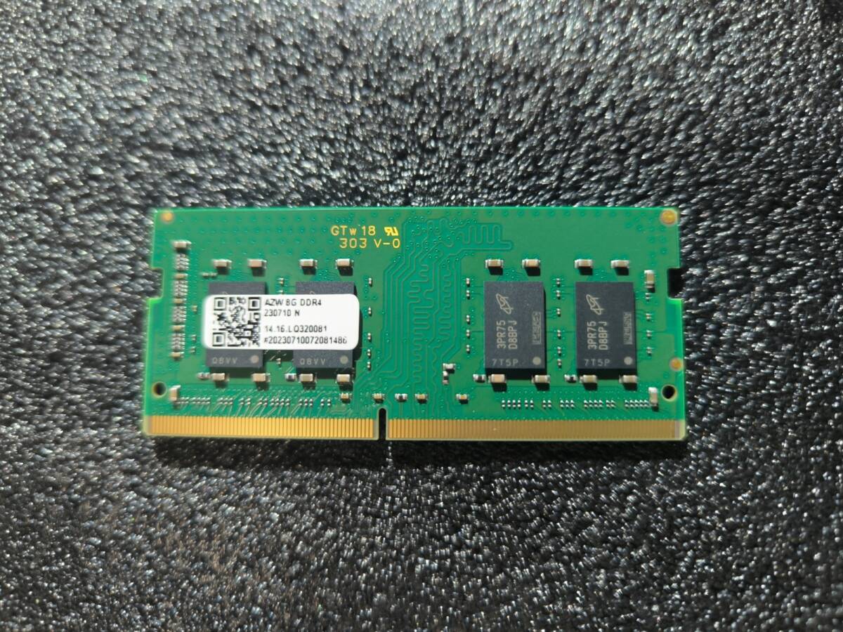 【送料無料】Crucial クルーシャル ノートPCメモリ SO-DIMM DDR4-3200 PC4-25600 16GB（8GB2枚組）の画像3