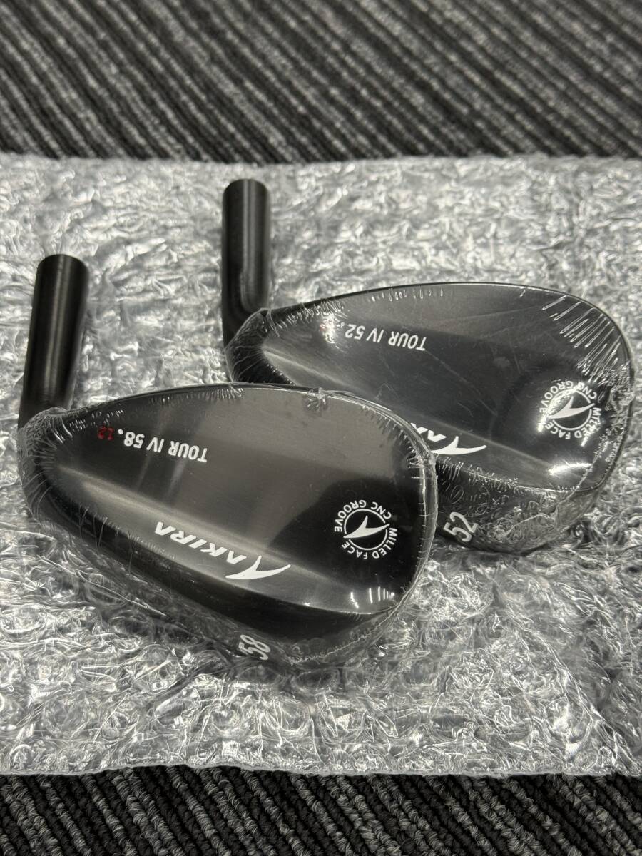 ☆アキラプロダクツ AKIRA☆ツアーウェッジ4 AKIRA TOUR WEDGE IV 2023モデル☆52度/58度☆ヘッドのみ☆新品未使用☆正規品_画像1