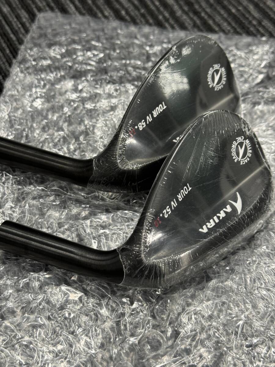 ☆アキラプロダクツ AKIRA☆ツアーウェッジ4 AKIRA TOUR WEDGE IV 2023モデル☆52度/58度☆ヘッドのみ☆新品未使用☆正規品_画像10