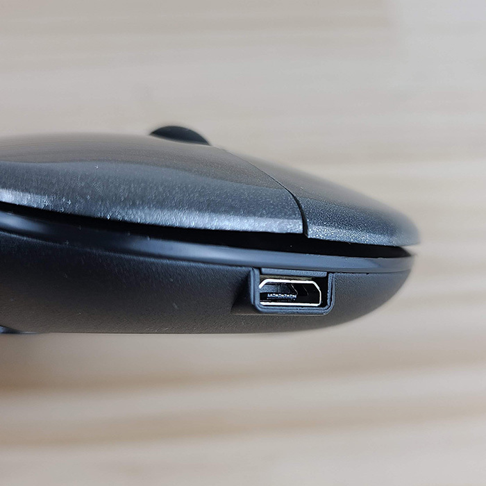 ワイヤレスマウス 3個セット USBレシーバー Bluetooth パソコン コンパクト 薄型 軽量 静音設計 充電式 携帯に便利 USB ブラックの画像7
