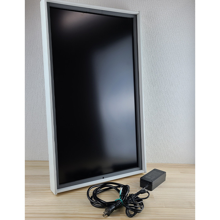 ATMOPH window2 AW102 Basic white 27 -inch display Smart display marks mof window Wi-Fi ornament animation frame 