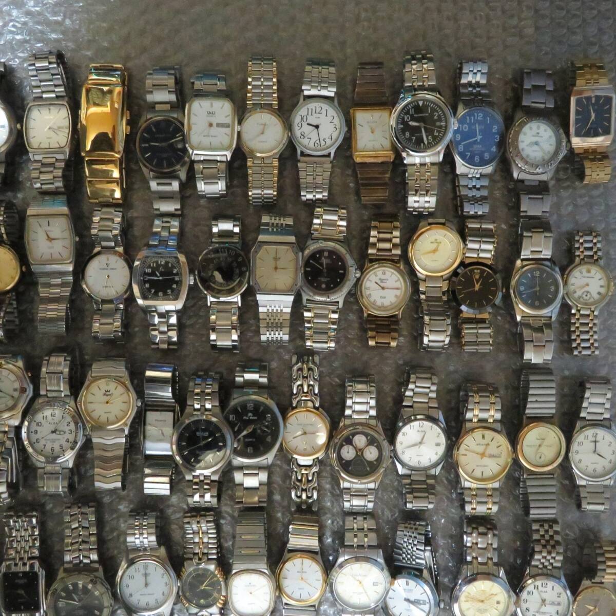 腕時計大量セット 100個以上 SEIKO CITIZEN BULOVA ELGIN ORIENT CASIO 等/メンズ/レディース/ブランド/大量/点/kgの画像8