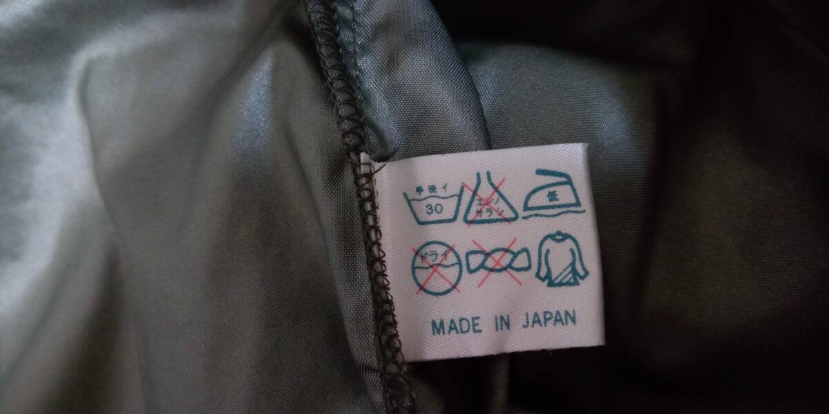 Munsingwear 携帯用ポンチョ [マンシングウェア] 日本製 ナイロン 大きいサイズの画像5