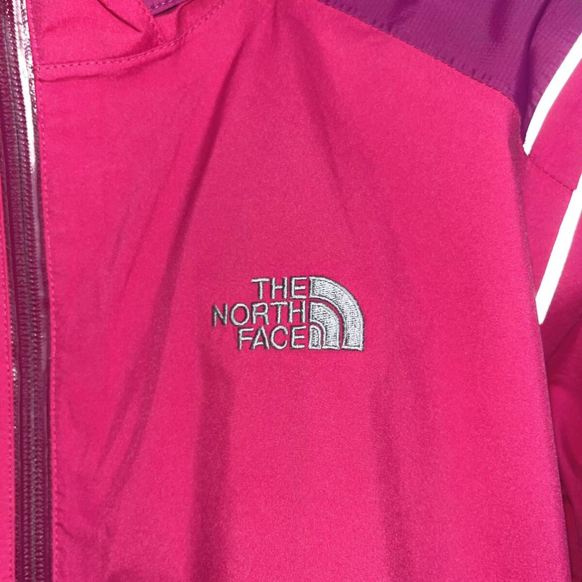 美品 ノースフェイス サミット マウンテンパーカー レディースXL ゴアテックス THE NORTH FACE 透湿防水 フード着脱可 マウンテンライト_画像4