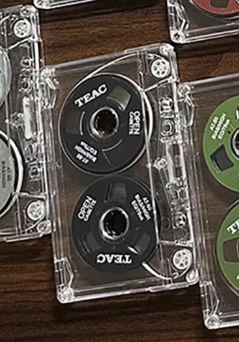 【未使用】カセットテープ５５分(ケース付) オープンリールタイプ ずとまよ ノーマルポジション ティアック タイプ ブラックの画像2
