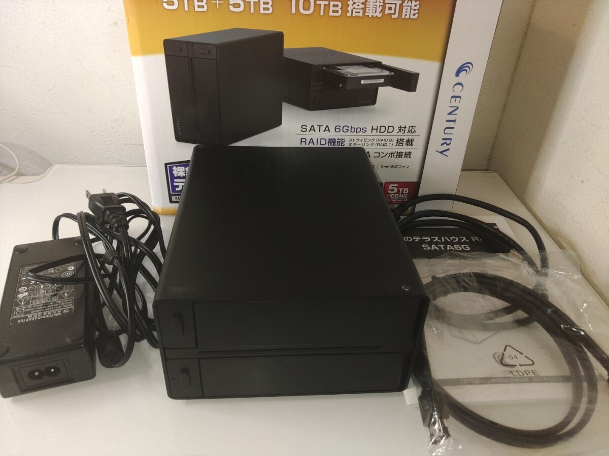 裸族のテラスハウス RAID SATA6G (CRTS35EU3RS6G) センチュリー century_画像3