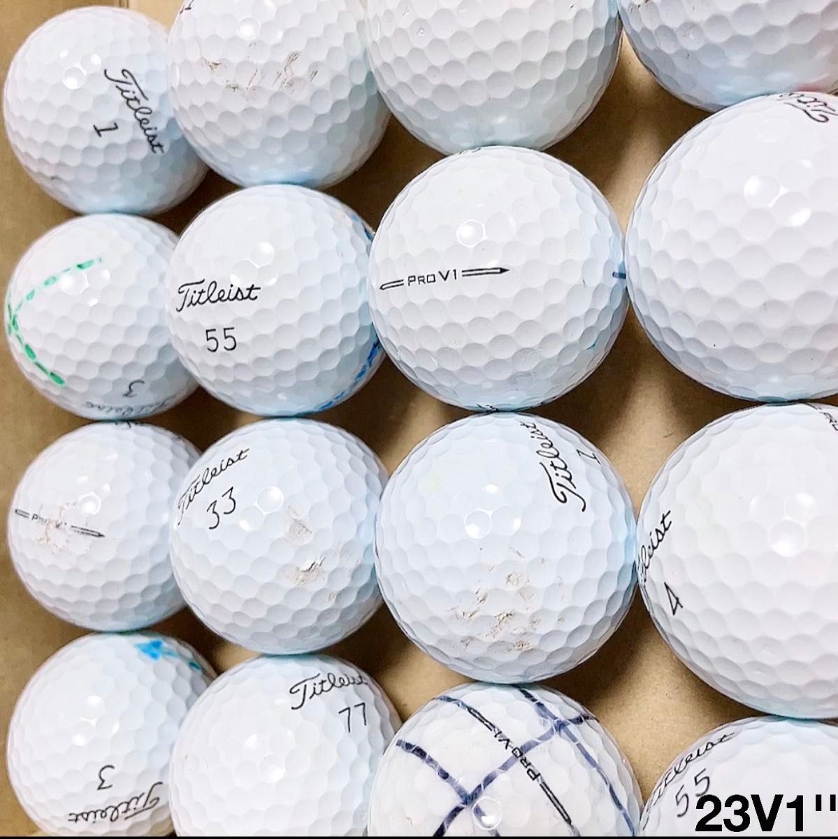 ★特価セール★最新'2023モデル タイトリストTitleist PROV1 20球 プロV1 ゴルフボール ロストボール