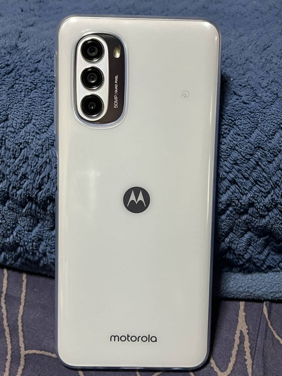 Motorola moto g52j 5G SPECIAL パールホワイト 8GB 256GB SIMフリー 美品_画像3