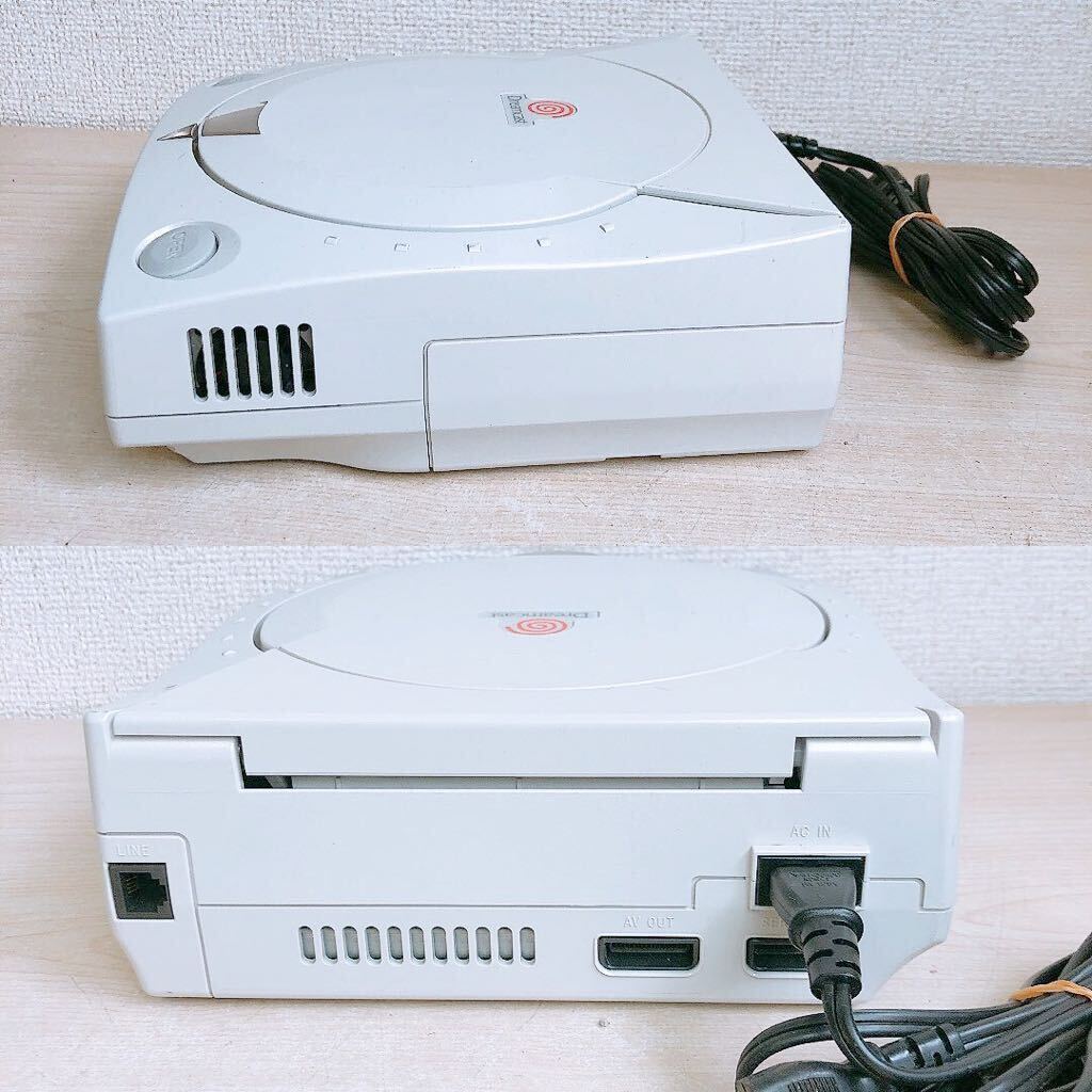 SEGA Dreamcast body soft 5 sheets summarize moving . settled cable controller Sega DC Dreamcastdoli Cath game machine HKT-3000