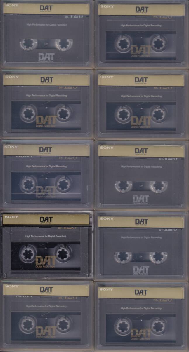 【送料込み】120分DATテープ SONY×43、maxell×9、TDK×5、DENON×5 合計62本の画像6