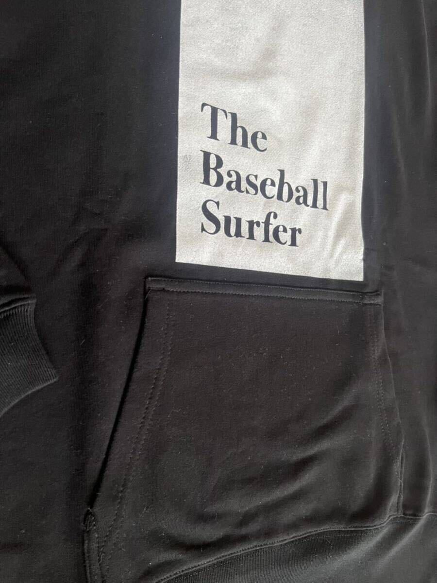 ブラック Lサイズ Rectangleパーカー:The Baseball Surfer の画像3
