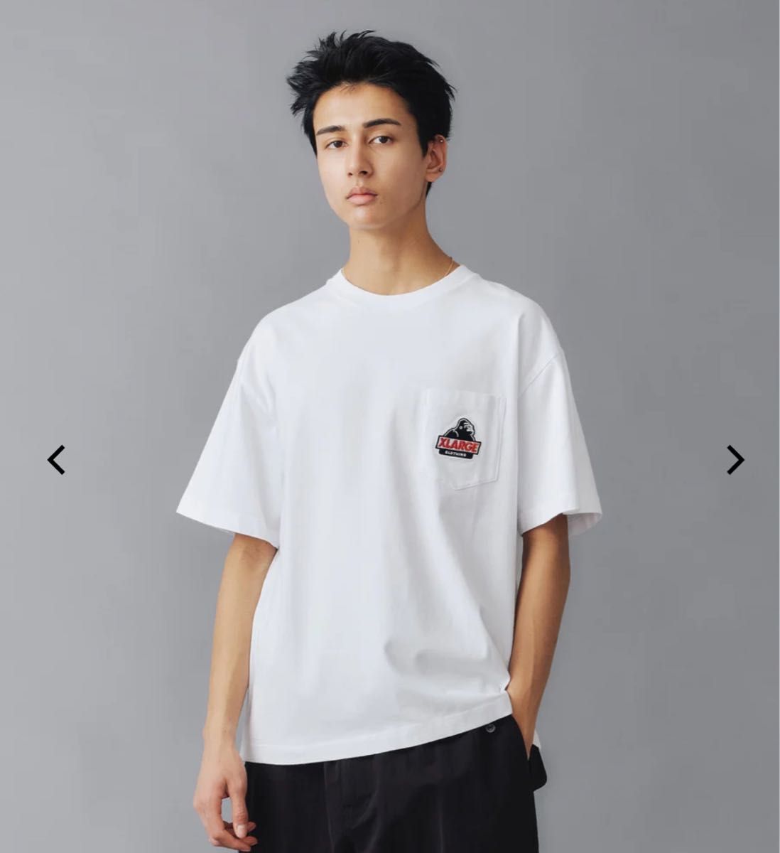 XLARGE SLANTED OG S/S POCKET TEE エクストララージ オージー　ゴリラ　新品　ホワイト