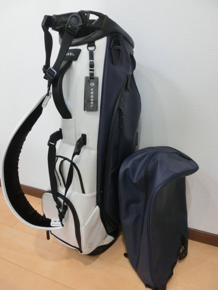 Vessel ベゼル PLAYER 3.0 STAND Bag プレイヤー 3.0 スタンドバッグ ゴルフバッグ の画像1