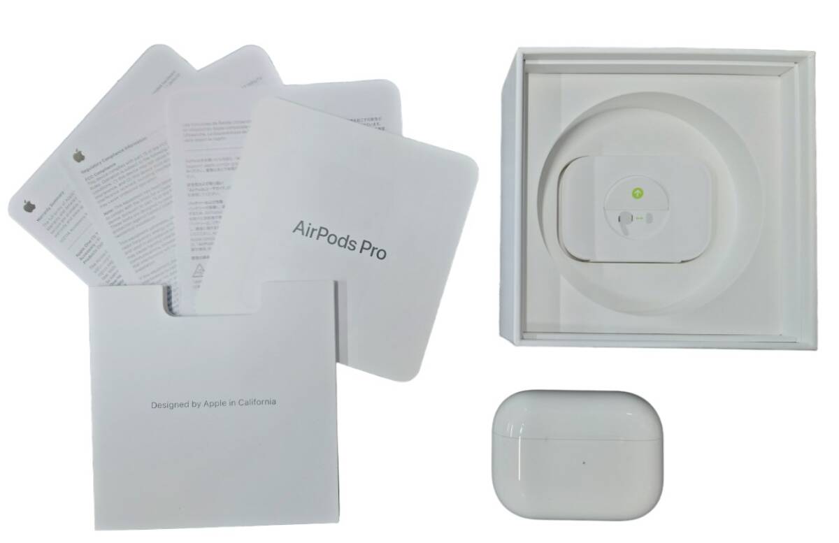 【開封済み・動作テスト済】Apple AirPods Pro (2nd Generation) MTJV3J/A アップル製ワイヤレスイヤホン 欠品無 第2世代 カナル型イヤホンの画像2