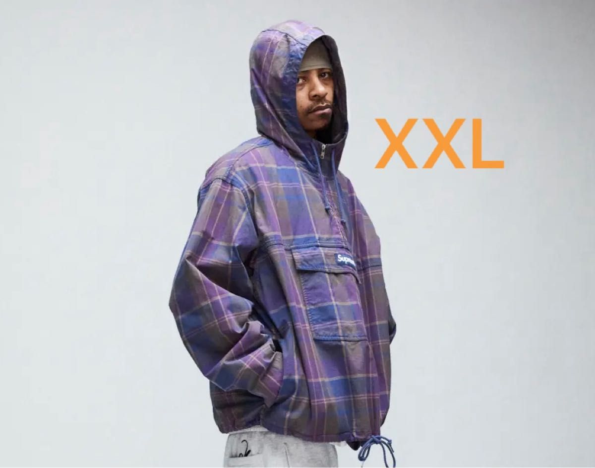 Supreme Cotton Utility Anorak Plaid XXL|Yahoo!フリマ(旧 Supreme Cotton Utility Anorak Plaid XXL|Yahoo!フリマ(旧