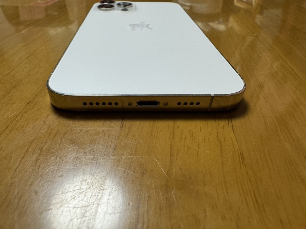 SIMフリー☆Apple iPhone12 Pro Max 512GB シルバー 美品 本体のみ☆バッテリー93%の画像3