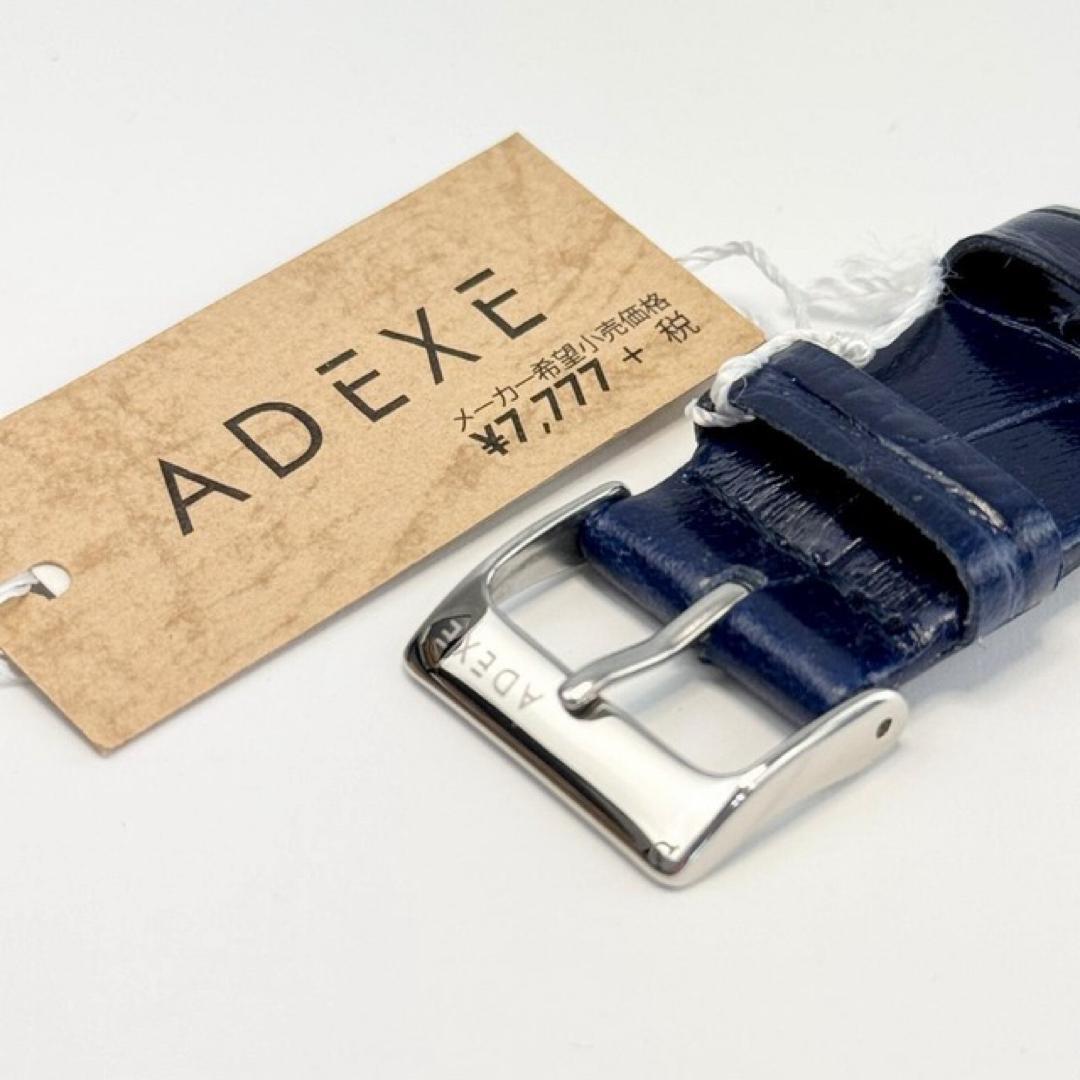 【ADEXE】GRANDE アデクス グランデ 腕時計 ネイビー 人気 流行
