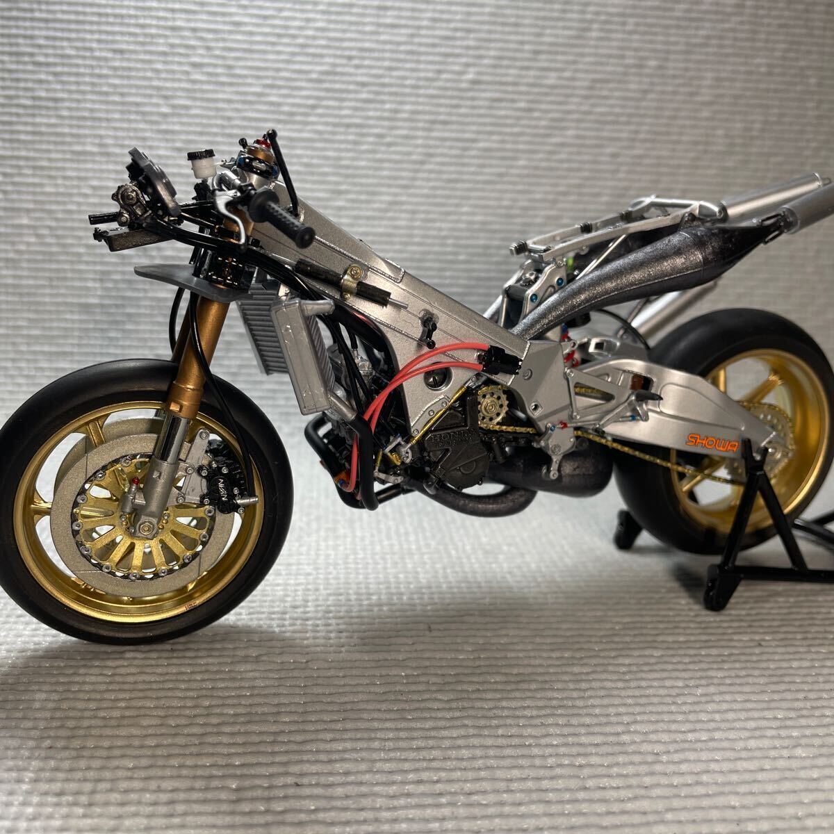 Hasegawa 1:12 мотоцикл серии BK-4 Honda NSR500 *1989 WGP500 CHAMPION~ No.2 GARDNER пластиковая модель конечный продукт 