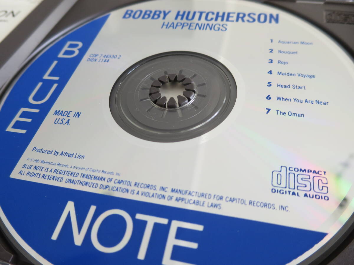 名盤 良品 BOBBY HUTCHERSON「HAPPENINGS」 輸入盤