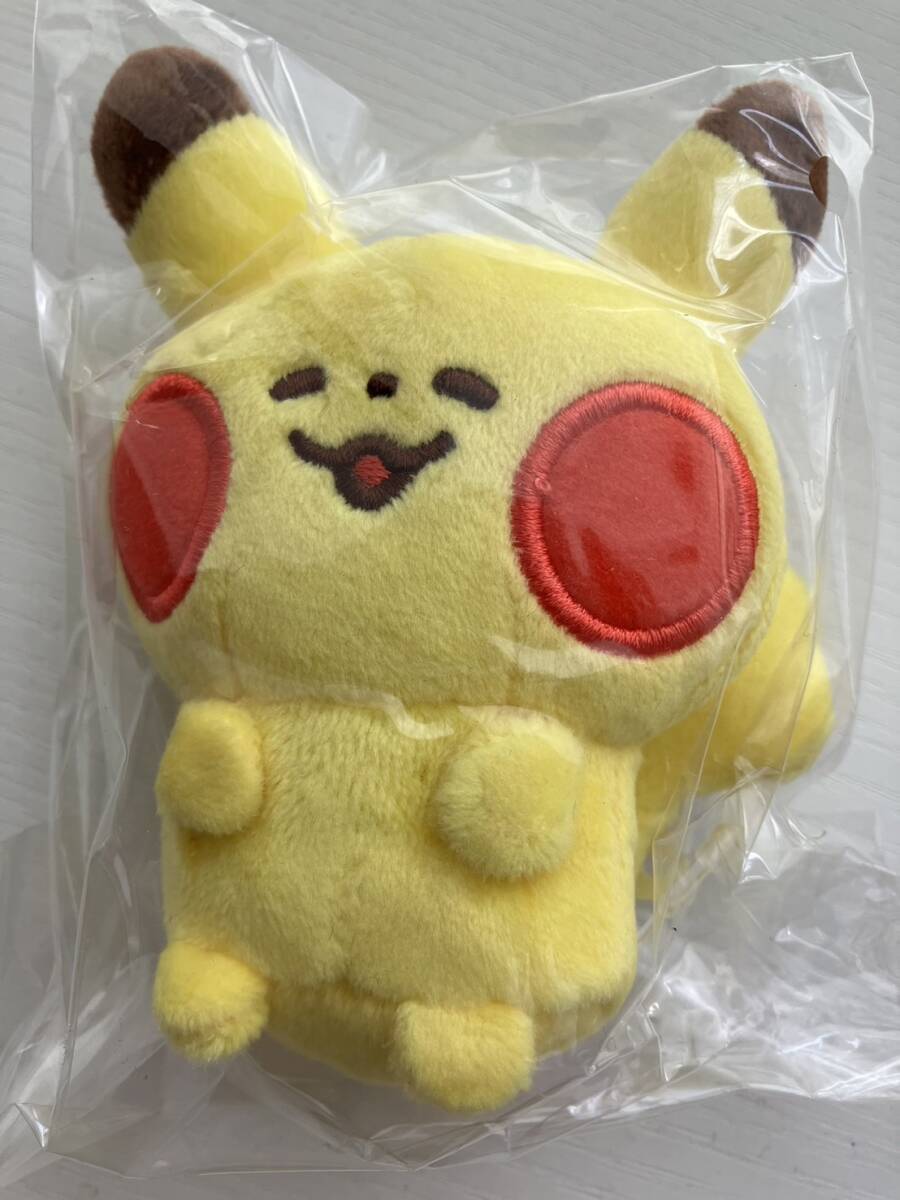 2個セット ポケモンセンター マスコット ピカチュウ デデンネ カナヘイ yurutto pikachu dedenne pokemon 2017 ぬいぐるみの画像3