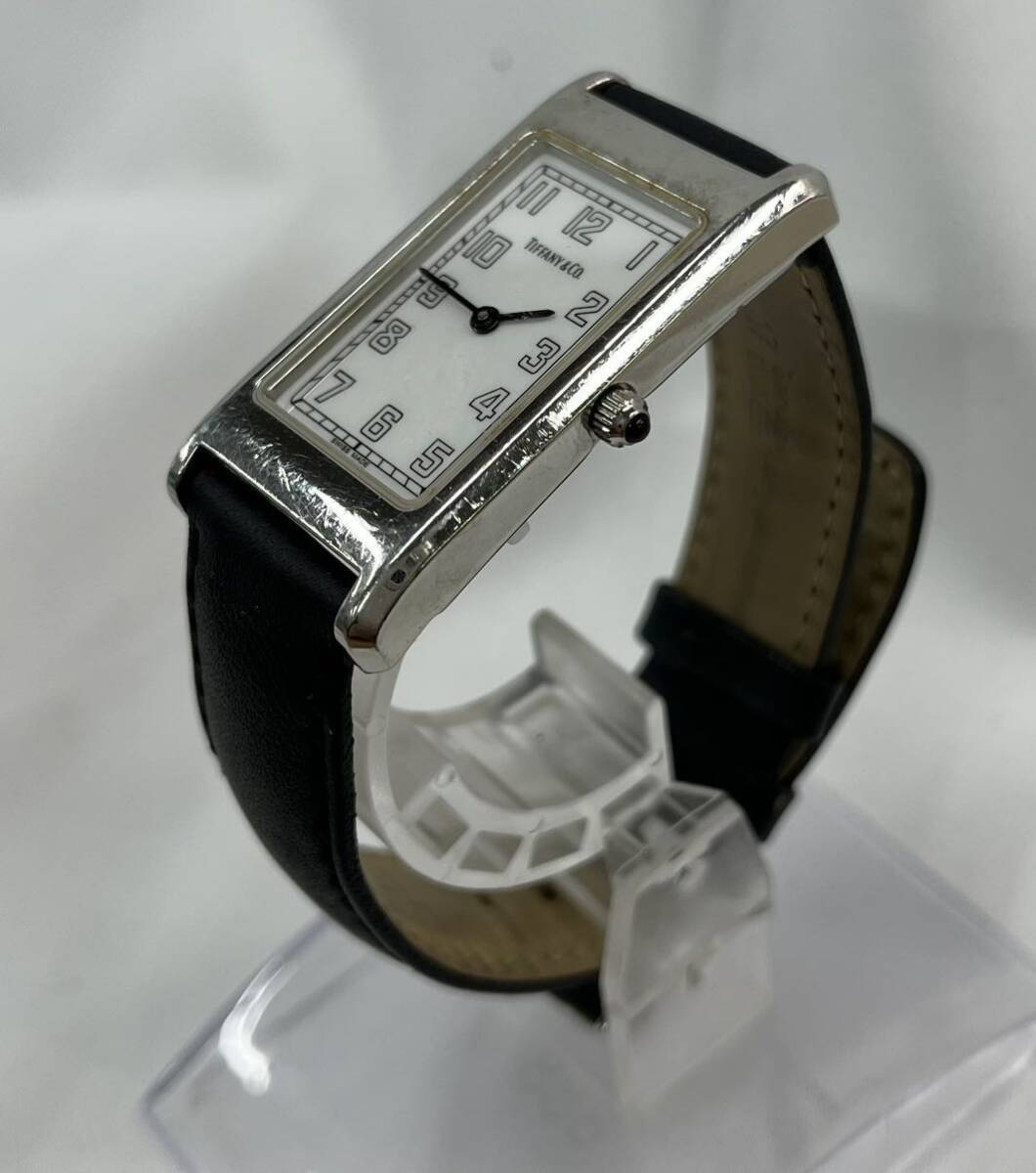 ③1円スタート〜Tiffany& Co. ティファニークラシックスクエア 腕時計 の画像2