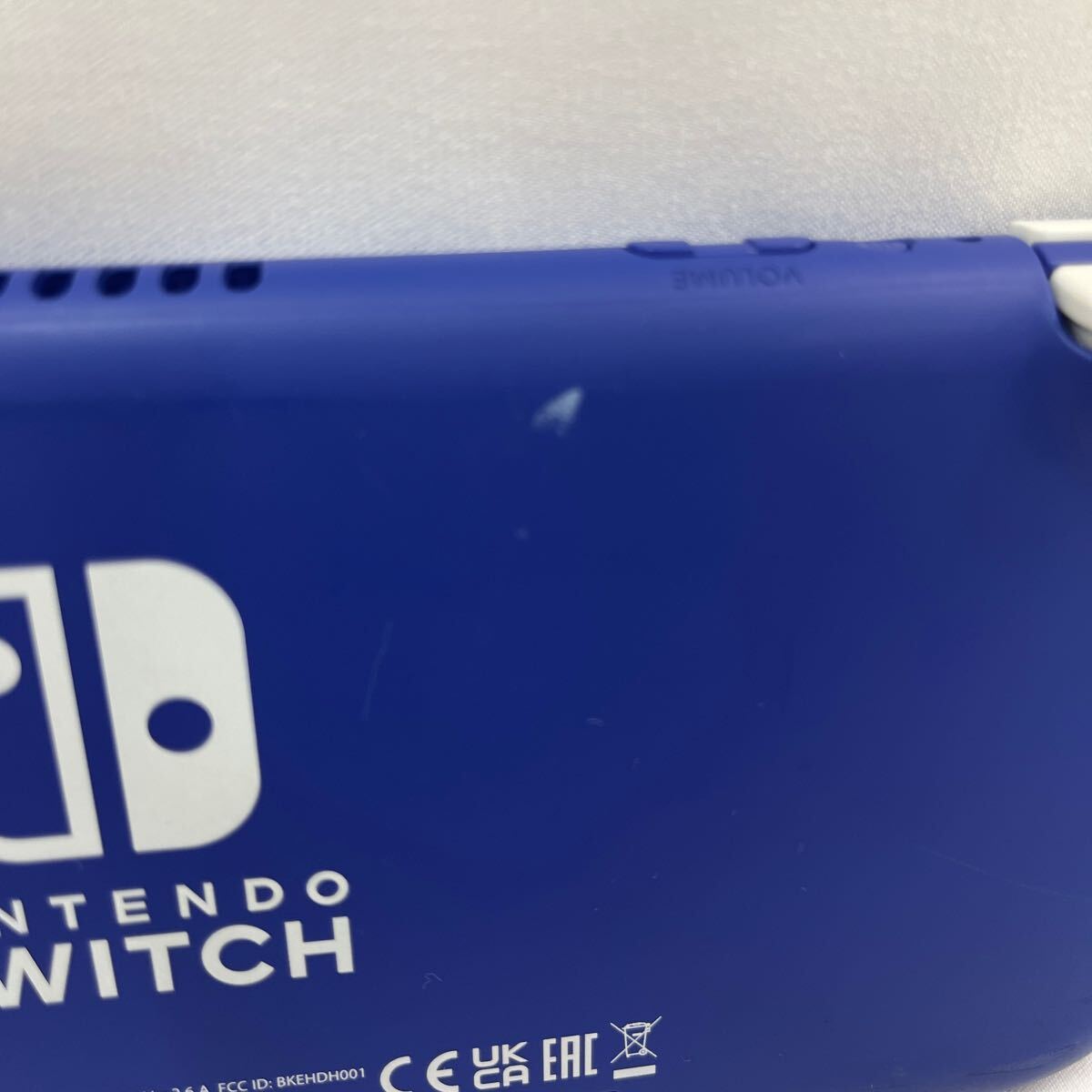 ③2021年製Nintendo Switch Lite 任天堂 スイッチライト ブルー 初期化済み_画像8